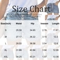 thumbnail image 2 of longantii Levis Women Jeans Relaxed Fit Cut Off Denim Shorts Modern Fit Hot Ripped Pants Jean Shorts with Buttons Summer 2026 Blue S, 2 of 4