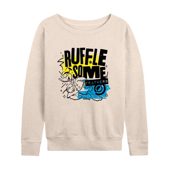 Disney - Ruffle Some Feathers - Women's Lightweight French Terry Long Sleeve Shirt