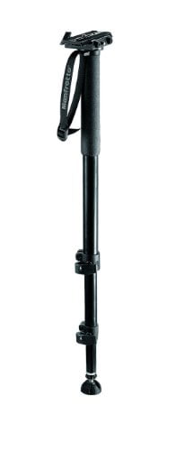 Manfrotto 557B Video Monopod w/ 3273 Sliding Rapid-Connect Plate System 