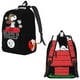 thumbnail image 3 of Mochila de Peanuts Charlie Brown y Snoopy para estudiantes de la escuela, mochila para niños y niñas, mochila para niños con perros Snoopy, bolsas para viajes, 3 of 5
