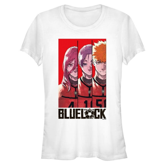 Juniors Blue Lock Team Red T Shirt