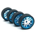 thumbnail image 3 of VONKY Tire Set Metal Hub Upgraded Modified Tyre Skin Wheel Rim 1/28 Accessories Blue 1Set, 3 of 6