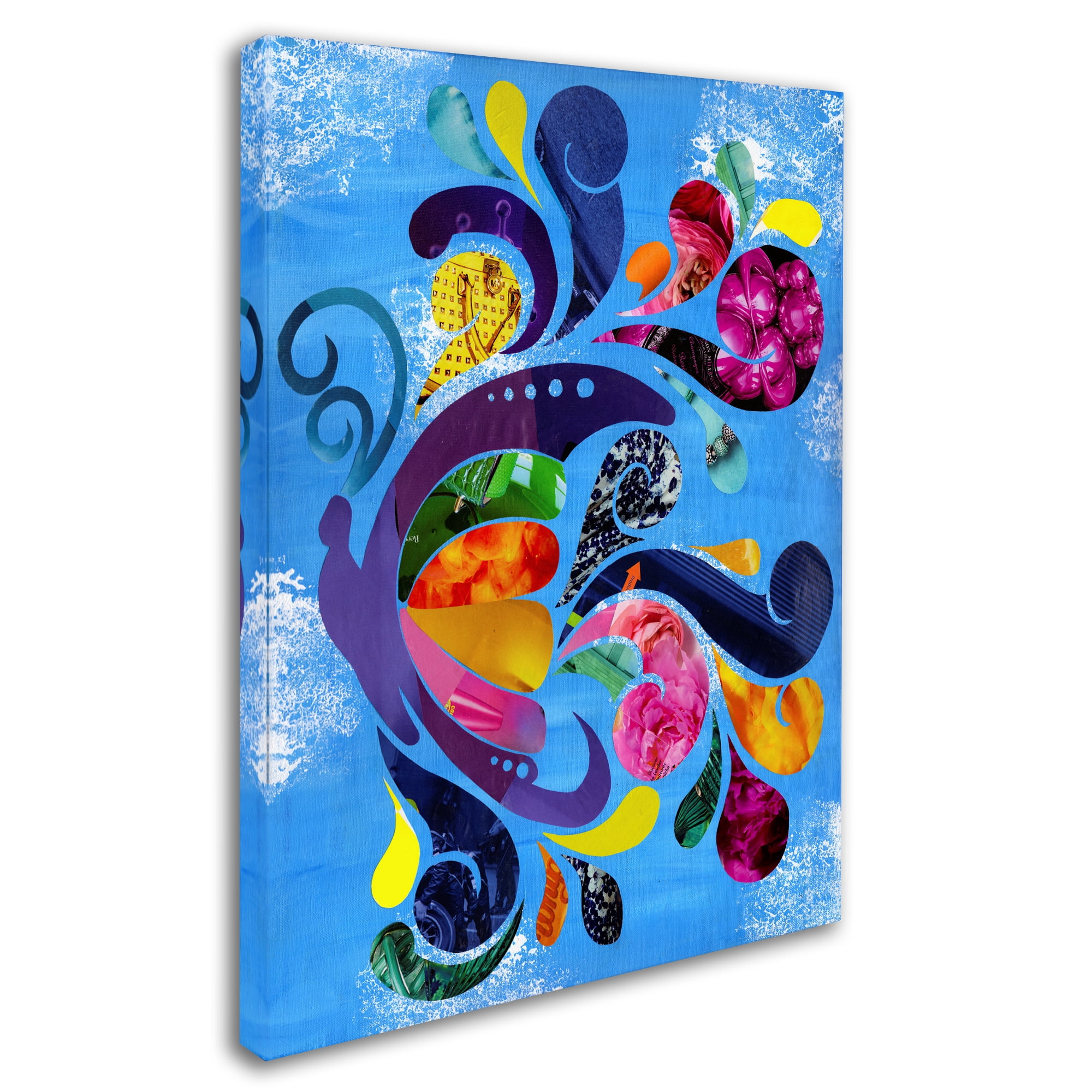 Trademark Fine Art 'Butterfly' Canvas Art by Artpoptart