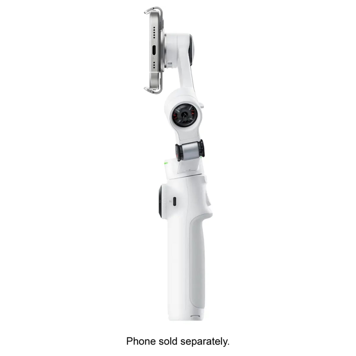 Insta360 Flow 2 Pro 3-Axis AI-Powered Smartphone Gimbal Stabilizer AI Tracker Bundle, Summit White