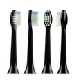 thumbnail image 1 of Queilt 8-Pack Philips-Diamondclean Compatible Toothbrush Heads Black, 1 of 5