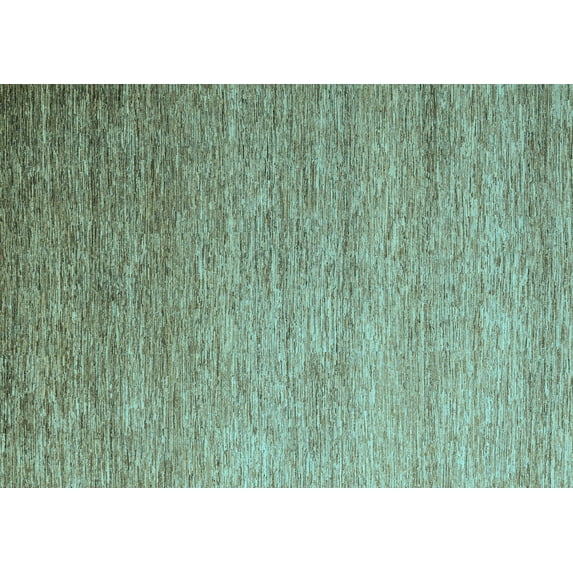 Ahgly Company Indoor Rectangle Abstract Light Blue Modern Area Rugs, 5' x 7'