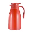 thumbnail image 1 of Cafetera aislada de 1,3 litros con indicador de temperatura, cafetera de doble vacío CACAGOO Rojo, 1 of 7