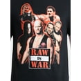 thumbnail image 4 of WWE Men's and Big Men's Raw Is War Graphic Tee, Sizes S-3XL, 4 of 5