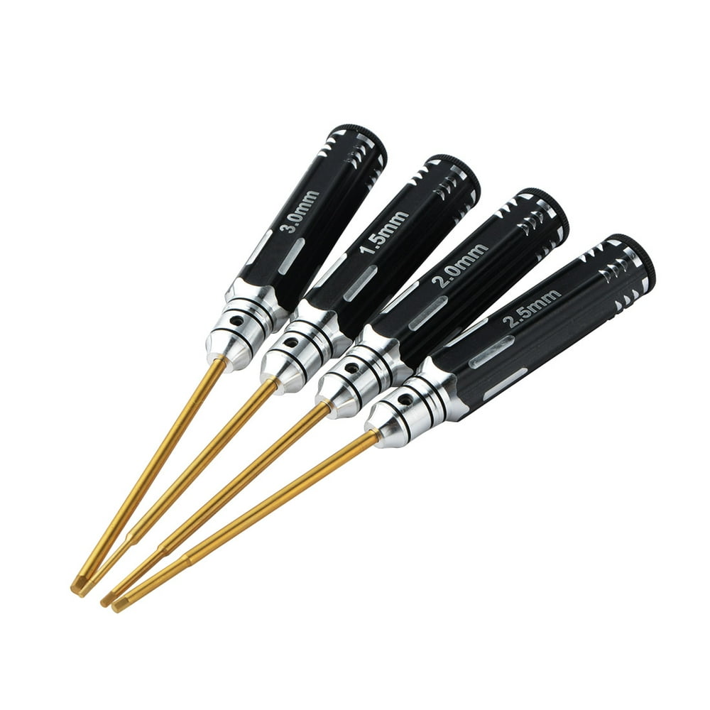 4 In 1 Screwdriver Hexagon Head 1.5 2.0 2.5 3.0mm Hex Screw Driver