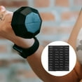 thumbnail image 4 of 2 Sheets Weight Block Sticker Labels For Gym Equipment High Adhesive Number Stickers For Easy Identification Indoor Fitness Stickers For Weightlifting Racks Kettlebells Dumbbell Racks, 4 of 7