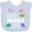 AE-Light Blue, variant on Inktastic Grandma's Fishing Buddy with Colorful Fish Boys or Girls Baby Bib