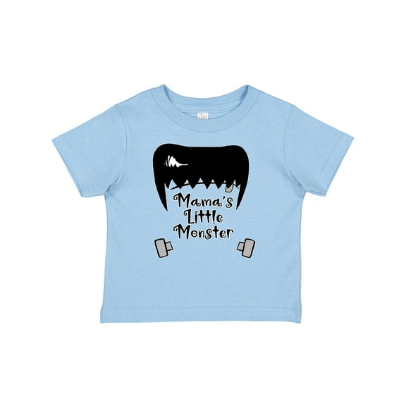 Inktastic Halloween Mama's Little Monster Frankenstein Boys or Girls Baby T-Shirt