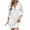 White, variant on cocolona Womens Sweater Dress Zipper V Neck Long Sleeve Pullover Dress Fashion Solid Color Knit Mini Dress