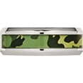thumbnail image 3 of Stainless Steel Polished Camouflage .03Ct Diamond 8mm Band (Size 12) Made In China sr411a-12, 3 of 5