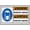 Warning Sign 3, variant on Bridge Closed Sign 8"x12", Aluminum Tin Warning Signs for Home Outdoor Garden, High Visibility Traffic Sign for Road