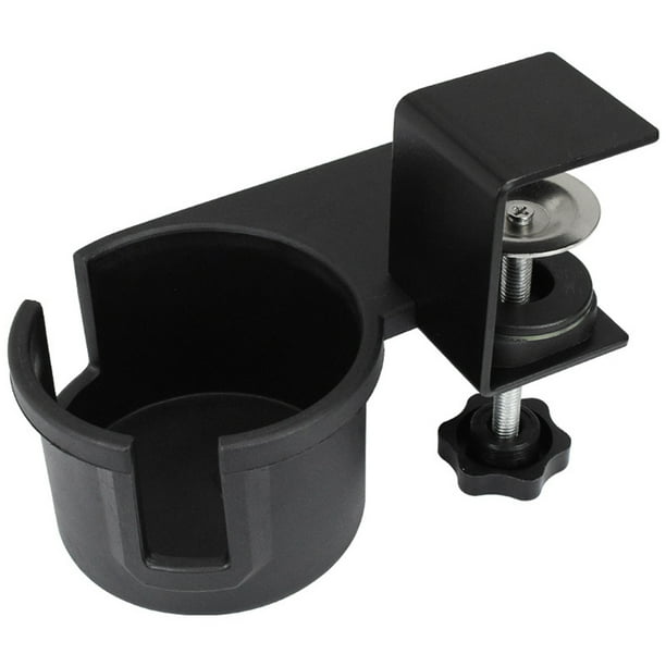 ZheElen Under Desk Cup Holder 360 Degree Rotary Office Computer Table