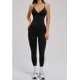 thumbnail image 3 of AEXTO Workout Sets for Women Cross Back Padded Tank Tops Matching Leggings Yoga Outfits, 3 of 6