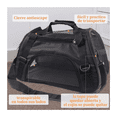 thumbnail image 3 of Bolsa De Viaje Portátil Para Mascotas  maluberoNEGRO, 3 of 5