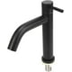 thumbnail image 3 of Water Faucet - Stainless Steel Bathroom Basin Sink Faucet, Single Cold Water Tap with Hose - Black, 3 of 5