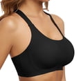 thumbnail image 5 of UQJfacai Wireless Jelly Bras for Women No Underwire Supportive Seamless Full Coverage Bralettes Comfort Padded Everyday Bra M, 5 of 8