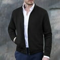 thumbnail image 2 of Men's Suede Leather Baseball Jacket Stylish Casual Outerwear Lightweight Comfortable Fit, 2 of 2