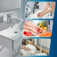 thumbnail image 3 of Yuarrent Estera anticorrosión para salpicaduras de fregadero de Gel de sílice, estera absorbente a prueba de arañazos de borde de amplia Organizadores de utensilios de cocina Gris, 3 of 6