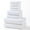 Stone/Beige, variant on WWG Cotton 8-Piece Towel Set 2 Bath Towels 2 Hand Towels 4 Washcloths 600GSM Hotel-Grade Dry Bathroom Soft Spa Collection for Bath Beach Gym Reduced Price