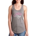 thumbnail image 1 of Mothers Day Pink White Text Racerback Tank Women -Image by Shutterstock, Female x-Small, 1 of 4