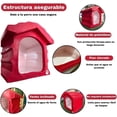 thumbnail image 4 of Casa Para Perro Q Perrón Raza Mini Color Rojo, 4 of 6