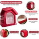 thumbnail image 4 of Casa Para Perro Q Perrón Raza Mini Color Rojo, 4 of 6