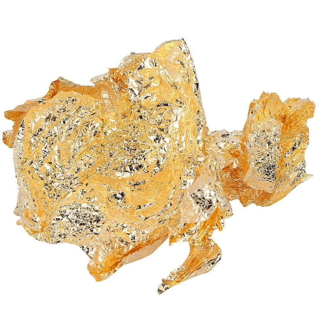 Gold Foil Flakes Long Bottled Metallic Bronzing Confetti for Painting Crafts Architecture