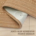 thumbnail image 4 of MatEssenz Kitchen Rug Set 2 Piece, Boho Washable Kitchen Mats for in Front of Sink, Non-Slip Woven Kitchen Runner Set 20x30 and 20x48, Vintage Geometric, Light Taupe Brown, 4 of 10