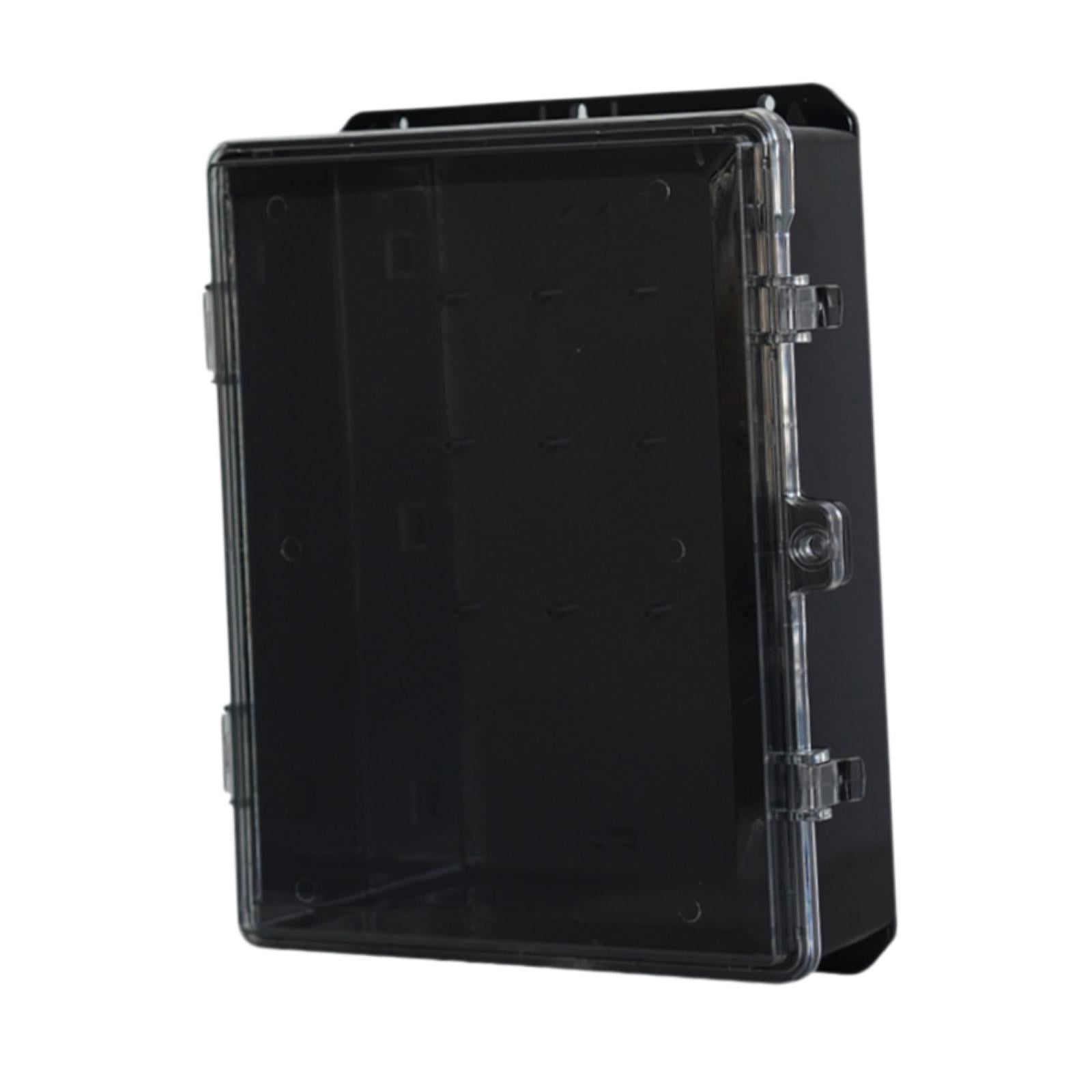 Zxpjkyu Outdoor Electrical Box Junction Box Multiuse Sturdy Dustproof Waterproof Circuit 17.9cmx10cmx25.3cm