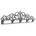 thumbnail image 2 of Perchero, soporte para llaves de pared, resistente, de fácil instalación, de metal decorativo con 5 ganchos, perchero para sombreros y perchero para, 2 of 8