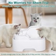 thumbnail image 4 of Fuente de Agua para Gatos, Beber Mascotas Múltiples, Cuenco Gatos Ultra Silencioso, Gatitos Pequeños y Medianos, 4 of 5