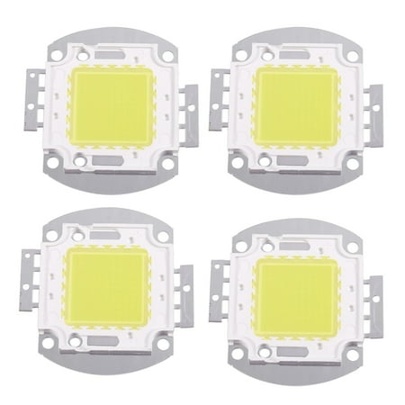 

4X LED Chip 100W 7500LM White Light Bulb Lamp Spotlight Integrated DIY