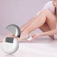 thumbnail image 1 of Portable Electric Foot Scrubber with 3 Intensity Levels & Interchangeable Heads, Ergonomic Design for All Foot Types, Effortless Dead Skin Removal, 1 of 10