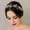 Gold, variant on Gold Leaf Flower Headband For Wedding Baby Girl Pearl Hair Piece Elegant Birthday Party Headpiece