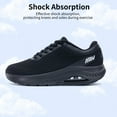 thumbnail image 6 of Womens Wide Toe Box Shoes Arch Support Walking Shoes Orthotic Plantar Fasciitis Tennis Sneakers, 6 of 7