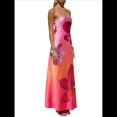 thumbnail image 3 of Vestido Maxi Sin Tirantes Y2k para Mujer, con Estampado Floral, Estilo Bohemio, para Playa, para Salir y Salir Rojo L, 3 of 9