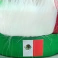 thumbnail image 2 of Wiywef Mexico Flag Hairy Headband Hat Crazy Mexico Football Cheer Headwear Mexico Football Fans Hat Accessories for Football Match, 2 of 7