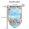 thumbnail image 7 of Wukai Sea and Fish Print Garden Flag 12.5x18 Inch Double Sided Sun-resistant Rain-resistant, Wrinkle-resistant Colorfast(Only Flag), 7 of 7
