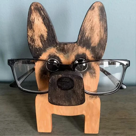Animal Glasses Stand Holder Creative Pet Shape Glasses Stand for Home Office Desk Decor