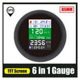 thumbnail image 2 of 6 in 1 Tachometer GPS Speedometer Fuel Level Gauge For Outboard Inboard Gas Engine 85mm Tachometer Oil Pressure Meter ,Wide Applicability, 2 of 7