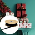 thumbnail image 2 of Rollo de cinta de raso de cinta de de un lado decorativo para regalo de arreglos florales Negro Zulema Cinta de terciopelo, 2 of 8