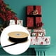 thumbnail image 2 of Rollo de cinta de raso de cinta de de un lado decorativo para regalo de arreglos florales Negro Zulema Cinta de terciopelo, 2 of 8