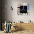thumbnail image 3 of Pamela Smith 36x36 Gallery Wrapped Canvas Wall Art Titled - Chandelier IV, 3 of 4