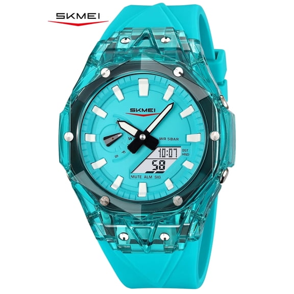 SKMEI Mens Digital Watch Sports Military Multifunctional Watches Waterproof Outdoor Chronograph Wrist Watches for Men with LED Back Ligh/Alarm/Date