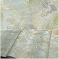 thumbnail image 5 of 53cm x 5m Light blue wallpaper Self-adhesive floral pattern self-adhesive living room wallpaper Self-adhesive 3D effect wallpaper, 5 of 5