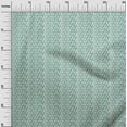 thumbnail image 3 of oneOone Cotton Cambric Green Fabric Random Craft Projects Decor Fabric Printed By The Yard 42 Inch Wide, 3 of 5